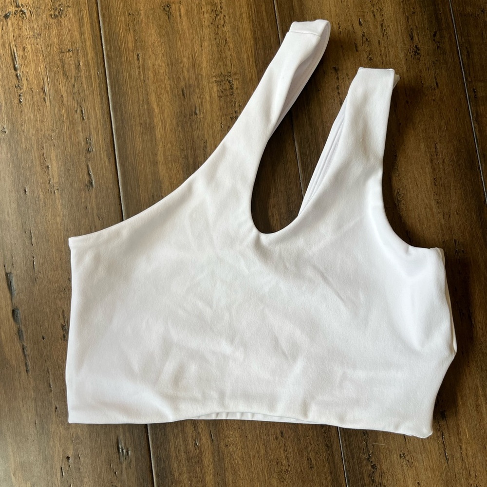 Five Dancewear - White Sleeveless Crop Top